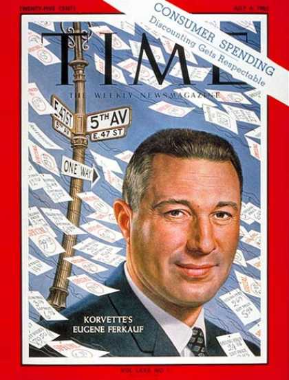 Time - Eugene Ferkauf - July 6, 1962 - Retailing - Business