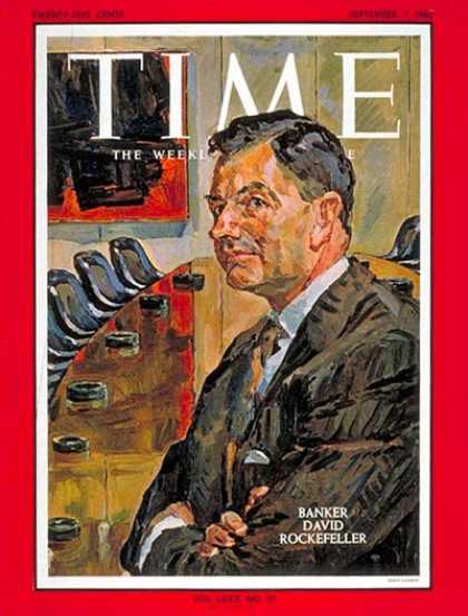 Time - David Rockefeller - Sep. 7, 1962 - Banking - Business