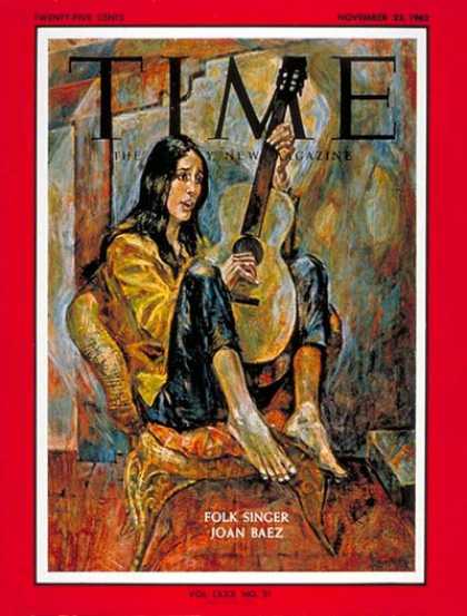 Time - Joan Baez - Nov. 23, 1962 - Singers - Music
