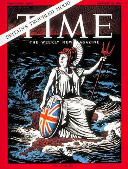 Time - Great Britain - Jan. 25, 1963