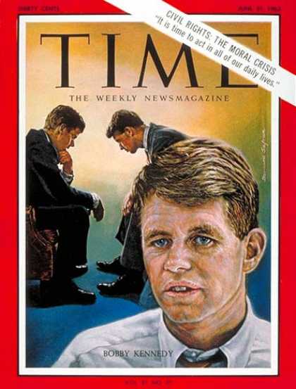 Time - Robert F. Kennedy - June 21, 1963 - Robert Kennedy - Kennedys - Most Popular - C