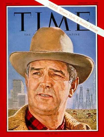 Time - Gov. John Connally - Jan. 17, 1964 - John Connally - Governors - Texas - Politic