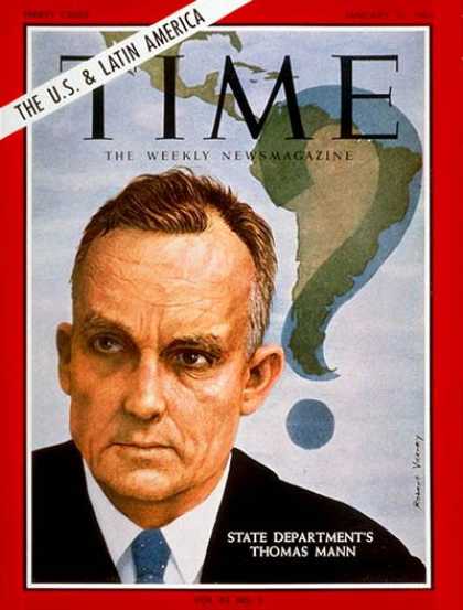 Time - Thomas C. Mann - Jan. 31, 1964 - Latin America - Diplomacy