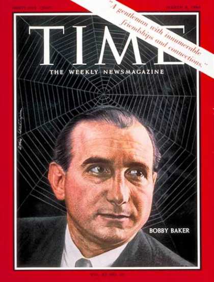 Time - Bobby Baker - Mar. 6, 1964 - Politics