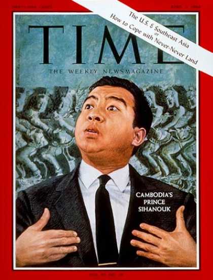 Time - Prince Sihanouk - Apr. 3, 1964 - Cambodia