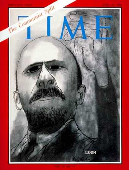 Time - Vladimir I. Lenin - Apr. 24, 1964 - Communism - Russia - Revolutionaries