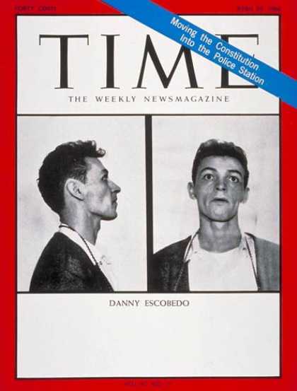 Time - Danny Escobedo - Apr. 29, 1966 - Crime - Murder - Prisons