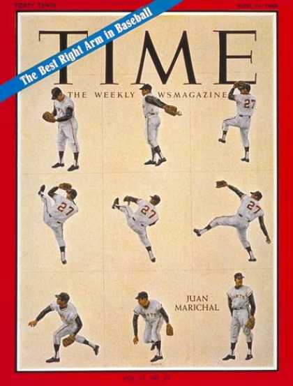 Time - Juan Marichal - June 10, 1966 - Baseball - Sports