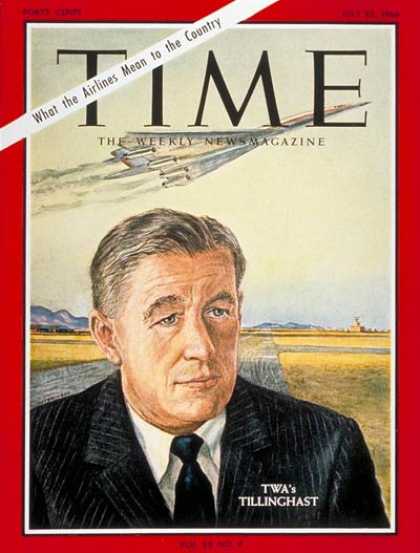 Time - Charles Tillinghast Jr. - July 22, 1966 - Travel - Economy - Business