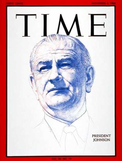 Time - Lyndon B. Johnson - Nov. 4, 1966 - U.S. Presidents - Politics