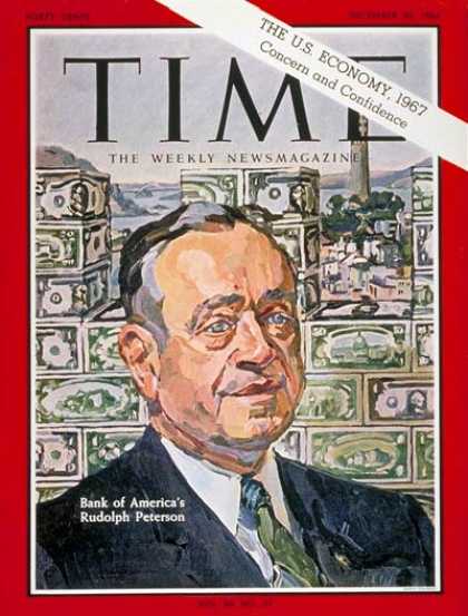 Time - Rudolph Peterson - Dec. 30, 1966 - Business - Economy