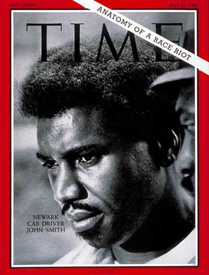 Time - John Smith - July 21, 1967 - Civil Unrest - Blacks - Riots - Race - Cities