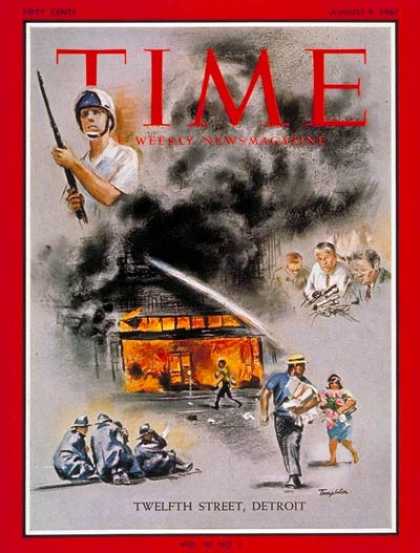 Time - Detroit Race Riots - Aug. 4, 1967 - Society - Riots - Race - Detroit - Cities -