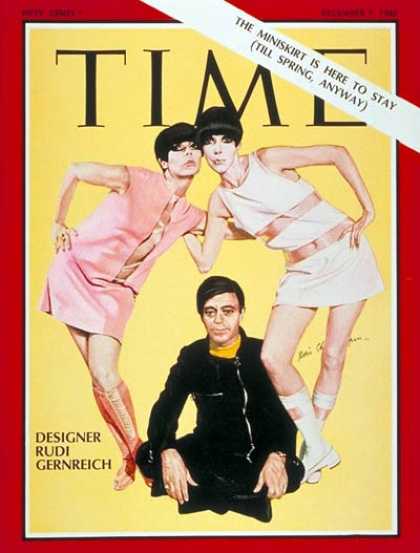Time - Rudi Gernreich - Dec. 1, 1967 - Fashion - Design