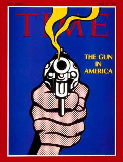 Time - The Gun in America - June 21, 1968 - Guns - Violence - Crime - Social Issues - W