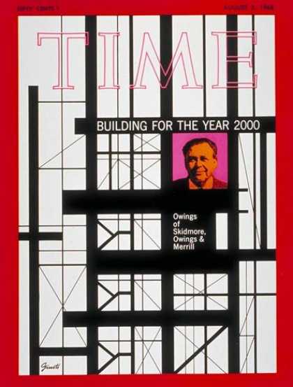 Time - Alexander Owings - Aug. 2, 1968 - Construction - Business