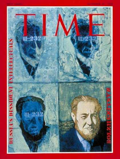 Time - Alexander Solzhenitsyn - Sep. 27, 1968 - Russia