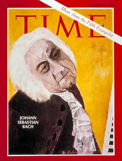 Time - Johann Sebastian Bach - Dec. 27, 1968 - Composers - Classical Music - Music