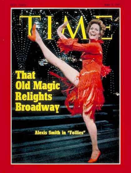 Time - Alexis Smith - May 3, 1971 - Theater - Actresses - Music - Broadway