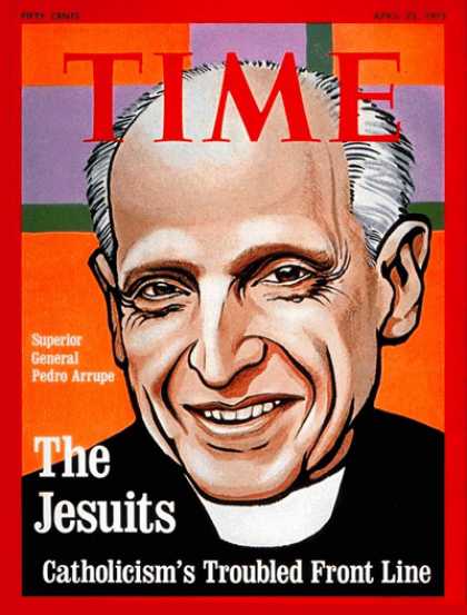 Time - Jesuit Pedro Arrupe - Apr. 23, 1973 - Religion - Catholicism - Christianity