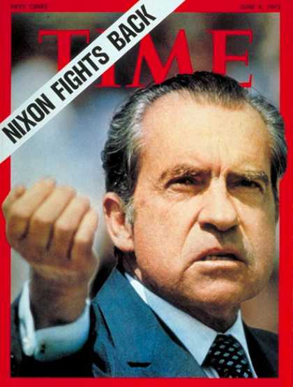 Time - Richard Nixon - June 4, 1973 - U.S. Presidents - Politics