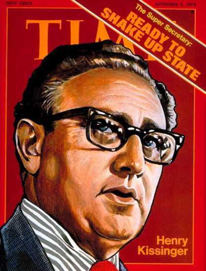 Time - Henry Kissinger - Sep. 3, 1973 - Watergate - Vietnam War - Politics
