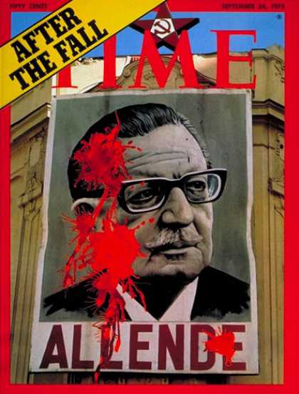 Time - Salvador Allende - Sep. 24, 1973 - Chile