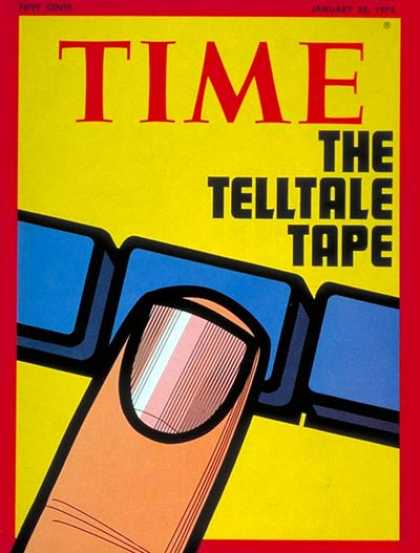 Time - Nixon's Tapes - Jan. 28, 1974 - Richard Nixon - U.S. Presidents - Politics