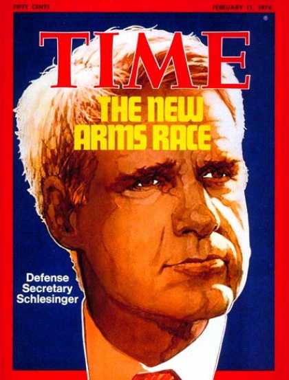 Time - James Schlesinger - Feb. 11, 1974 - Politics
