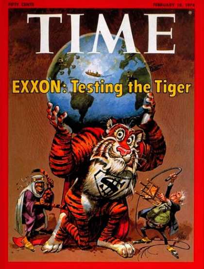 Time - Exxon - Feb. 18, 1974 - Oil - Energy - Business