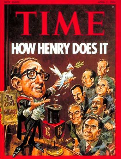 Time - Henry Kissinger - Apr. 1, 1974 - Diplomacy