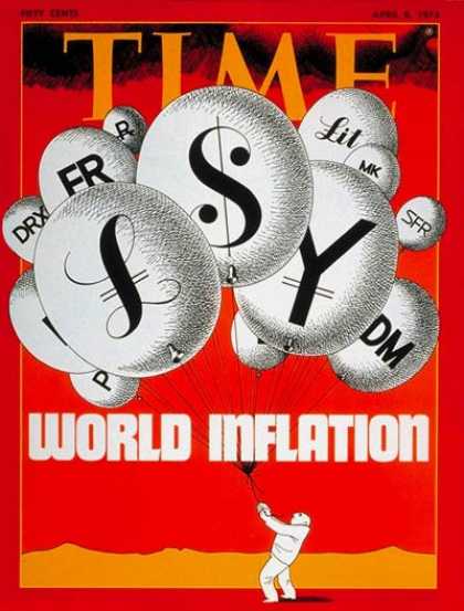 Time - Worldwide Inflation - Apr. 8, 1974 - Economy - Inflation - Business