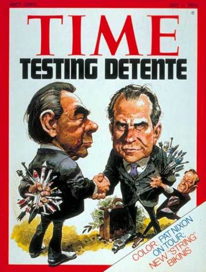 Time - Nixon in Russia - July 1, 1974 - Richard Nixon - U.S. Presidents - Politics