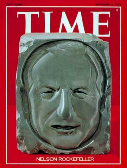 Time - Nelson Rockefeller - Sep. 2, 1974 - Politics