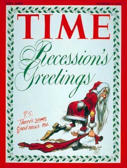 Time - The Recession - Dec. 9, 1974 - Recession - Economy