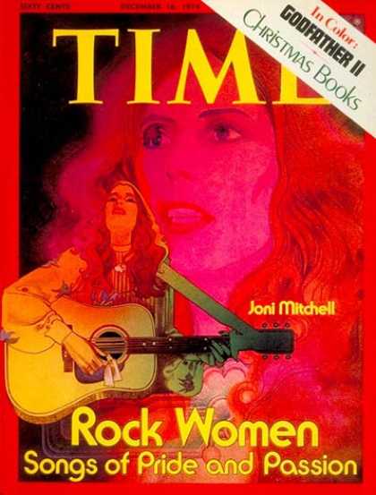 Time - Joni Mitchell - Dec. 16, 1974 - Rock - Singers - Music
