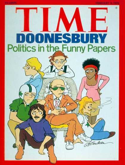Time - Doonesbury - Feb. 9, 1976 - Most Popular - Society