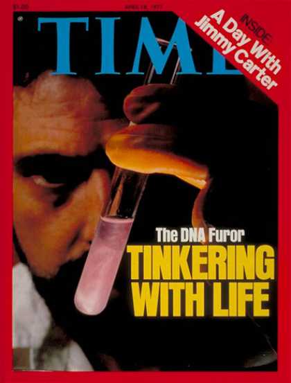 Time - DNA - Apr. 18, 1977 - Research - Genetics - Science & Technology