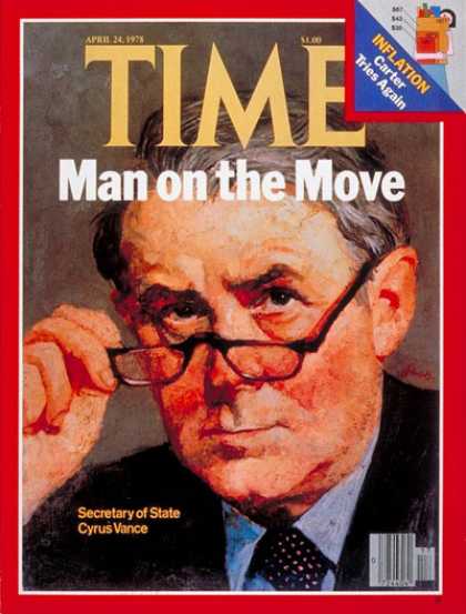Time - Cyrus Vance - Apr. 24, 1978 - Politics