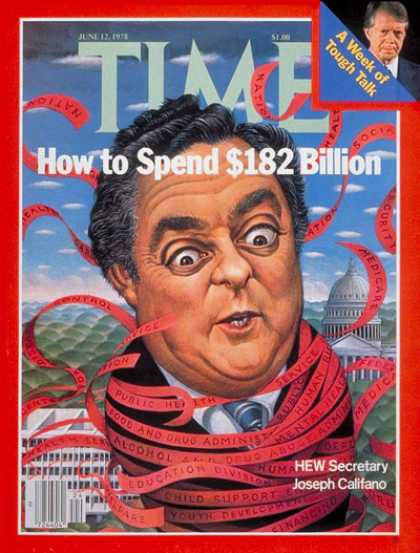 Time - Joseph Califano - June 12, 1978 - Business - Politics