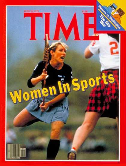 Time - Women in Sports - June 26, 1978 - Women - Sports