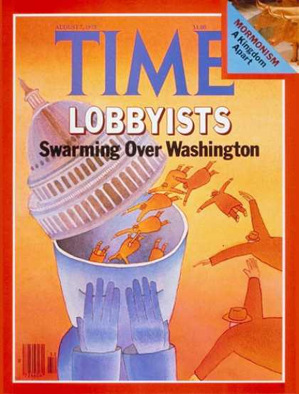 Time - Lobbyists - Aug. 7, 1978 - Politics