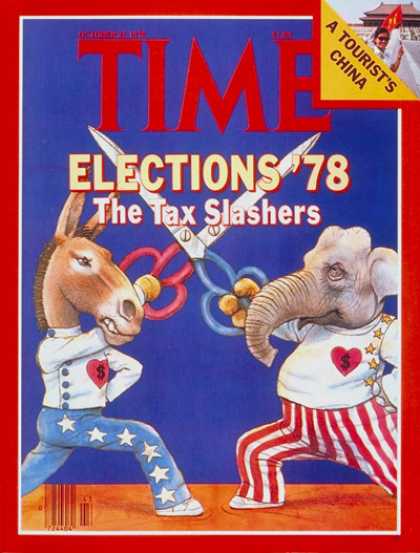 Time - Tax Slashers - Oct. 23, 1978 - Taxes - Economy