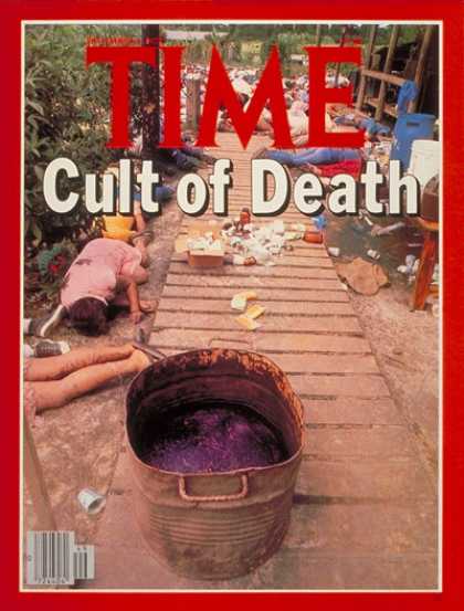 Time - Jonestown Deaths - Dec. 4, 1978 - Religion - Cults