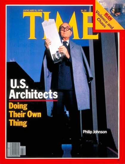 Time - Philip Johnson - Jan. 8, 1979 - Design - Architecture - Cities - Urban Planning