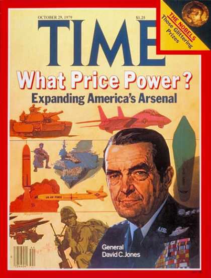 Time - David C. Jones - Oct. 29, 1979 - Military