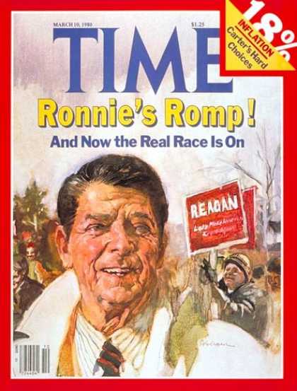 Time - Ronald Reagan - Mar. 10, 1980 - Governors - California - Presidential Elections