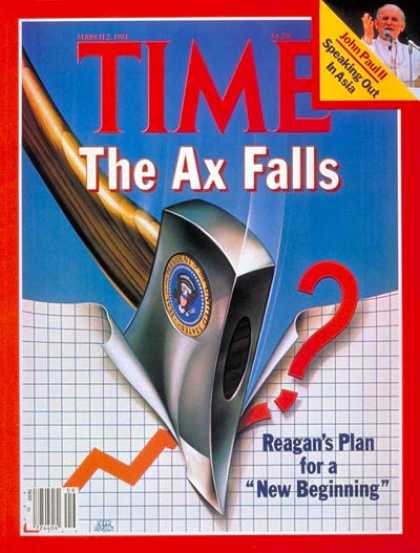 Time - Reagan's New Beginning - Mar. 2, 1981 - U.S. Presidents - Politics