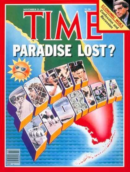 Time - South Florida - Nov. 23, 1981 - Economy - Society