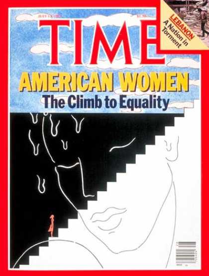 Time - American Women - July 12, 1982 - Women - Society